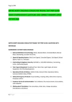 METRO-NORTH RAILROAD CONDUCTOR TRAINEE TEST PREP GUIDE &NewLine;EXAM COMPREHENSIVE QUESTIONS AND CORRECT ANSWERS LATEST &NewLine;EDITION 2026