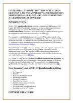 U1 UST INSTALLATION&sol;RETROFITTING ACTUAL EXAM &NewLine;&lbrack;QUESTION 1- 200&rsqb; AND ANSWERS UPDATED 2026&sol;2027&vert; 100&percnt; &NewLine;VERIFIED&vert;DETAILED RATIONALES &ndash;PASS GUARANTEED &NewLine;A&plus; GRADED &vert;INSTANT DOWNLOAD 
