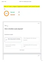 CMN 577 Unit 1 Fragile X Syndrome Questions with Correct Answers