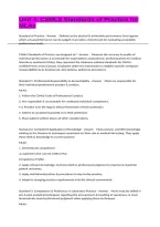 Unit 4&colon; CSMLS Standards of Practice for MLAs&NewLine;&NewLine;