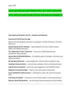 TEXAS ROADHOUSE BARTENDER FINAL TEST 2026 QUESTIONS &NewLine;WITH VERIFIED QUESTIONS DETAILED RATIONALES GRADED A&plus;