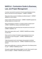 NASCLA Contractors Guide to Business&comma; Law&comma; and Project Management &vert; Exam Prep