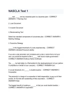 NASCLA Test 1 2026&sol;2027 &vert; Contractor Exam Practice Questions & Study Guide