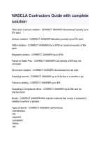 NASCLA Contractors Guide with Complete Solutions 2026&sol;2027 &vert; Exam Prep & Study Guide