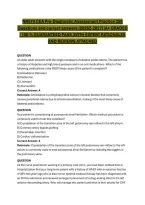 NR574 CEA Pre-Diagnostic Assessment Practice 250 Questions and correct answers &lpar;20262-2027&rpar; &vert;A&plus; GRADED &vert; 100 &percnt; GUARANTEED PASS &vert;WITH EXPERT RATIONALES AND REVIEWS ATTACHED