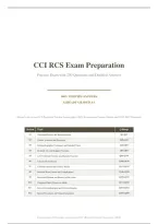 CCI RCS ACTUAL EXAM 2026&sol;2027 &vert; 200 Questions & Correct Detailed Answers &vert; Registered Cardiac Sonographer Prep &vert; 100&percnt; Verified &vert; Already Graded A&plus; &vert; Pass Guaranteed&NewLine;&NewLine;