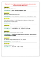 Chapter 13 Hose Operations and Hose Streams Questions and&NewLine;Answers Latest Update 2027&NewLine;