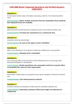 CON 3900 Week 2 Expected Questions and Verified Answers&NewLine;&lpar;2026-2027&rpar;