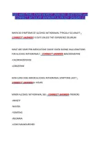 NSG 4800 FINAL EXAM NEWEST 2026&sol;2027 QUESTIONS and &NewLine;CORRECT DETAILED ANSWERS ALREADY GRADED A&plus; 