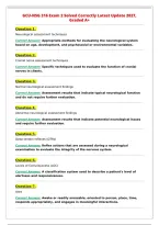 GCU-NSG 316 Exam 2 Solved Correctly Latest Update 2027&comma;&NewLine;Graded A&plus;