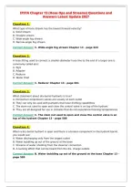 IFSTA Chapter 13 &lpar;Hose Ops and Streams&rpar; Questions and&NewLine;Answers Latest Update 2027