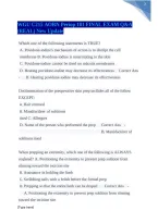 WGU C215 AORN Periop 101 Final Exam 2026&sol;2027 &ndash; Practice Questions&comma; Verified Answers & Detailed Explanations