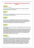 LOMA 291 Module 1 Frequently Tested Actual Questions and&NewLine;Answers&NewLine;
