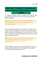 AHIP 2027 Modules 1&ndash;5 &ndash; Practice Questions & Answers &vert; Latest Study Guide
