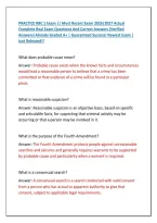 PRACTICE RBC 1 Exam &vert;&vert; Most Recent Exam 2026&vert;2027 Actual &NewLine;Complete Real Exam Questions And Correct Answers &lpar;Verified &NewLine;Answers&rpar; Already Graded A&plus; &vert; Guaranteed Success&excl; Newest Exam &vert; &NewLine;Just Released&excl;&excl;