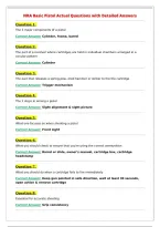 NRA Basic Pistol Actual Questions with Detailed Answers&NewLine;