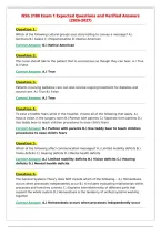 NSG 3180 Exam 1 Expected Questions and Verified Answers&NewLine;&lpar;2026-2027&rpar;