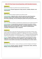 NSG-316 Final Exam Actual Questions with Detailed Answers&NewLine;