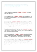 AHIP 2027 Final Exam &ndash; Practice Questions & Answers &vert; Latest Study Guide