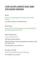 CCRP AACVPR COMPLETE STUDY GUIDE&NewLine;WITH SOLVED QUESTIONS