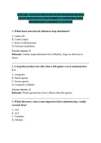 NUR 210 Exam 2&colon; Principles of Pharmacology &vert; Questions & Correct Answers with Rationales &vert; A&plus; Graded