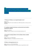 AHIP Final Exam Study Guide 2027 &vert; 200 Practice Questions & Answer Explanations