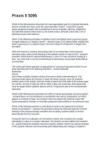 Praxis II 5095 QUESTIONS AND ANSWERS FULLY SOLVED