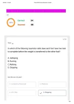 Praxis 5095 Physical Education Questions and Answers 100&percnt; Solved