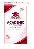 D774 Intro to Business Accounting &lpar;WGU&rpar; WITH ACTUAL QUESTIONS AND SOLUTIONS&period;&period; SECTION 2