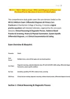 NR 511 &vert; NR511 Midterm Exam &ndash; Differential Diagnosis & Primary Care Practicum Practice Questions & Answers &lpar;Verified Update&rpar;&period;pdf&NewLine;&NewLine;