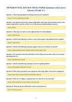  NEIEP FINAL REVIEW FINAL PAPER Questions with Correct&NewLine;Answers &lpar;Grade A&plus;&rpar;