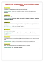 Pediatric Exam 3 Expected Questions and Verified Answers&NewLine;&lpar;2026-2027&rpar;