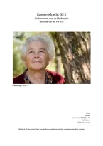 Casusopdracht BS 2 &vert; Vasculaire Dementie &vert; De bewoners van de herbergier&comma; mevr van der Pol