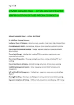 SERVSAFE MANAGER EXAM &mdash; ACTUAL 2026 QUESTIONS WITH &NewLine;VERIFIED QUESTIONS DETAILED RATIONALES GRADED A&plus;