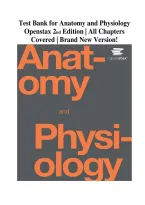 Test Bank for Anatomy and Physiology&comma; 2nd Edition by OpenStax &vert; Complete Chapters &vert; Questions & Answers&NewLine;&NewLine;