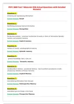 PSYC 2600 Test 1 Mazurek UVA Actual Questions with Detailed&NewLine;Answers&NewLine;