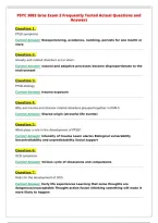 PSYC 3082 Gros Exam 2 Frequently Tested Actual Questions and&NewLine;Answers