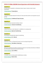 PSYCH 10 FINAL REVIEW Actual Questions with Detailed Answers&NewLine;