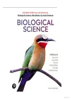 Biological Science&comma; 8th edition&comma; by Scott Freeman&mdash;Instructor's Manual & Lab Manual
