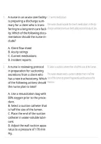 ATI RN Fundamentals Proctored Exam 2024 &vert; NGN Nursing Practice Questions & Fundamentals Review