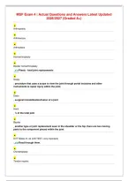 MSF BRC RIDER HANDBOOK STUDY QUESTION ANSWERS &vert;&NewLine;Actual Questions and Answers Latest Updated 2026&sol;2027&NewLine;&lpar;Graded A&plus;&rpar;