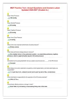 MSF Practice Questions &vert; Actual Questions and Answers Latest&NewLine;Updated 2026&sol;2027 &lpar;Graded A&plus;&rpar;