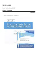 Test Bank for Income Tax Fundamentals 38th Edition by Gerald E&period; Whittenburg&comma; Martha Altus-Buller & Steven Gill &ndash; Complete Chapters 1-12 Questions & Verified Answers