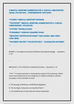Medical Assisting Blesi 9th Edition Comprehensive Test Bank with Complete Practice Questions and Answers Covering Clinical Procedures Administrative Skills Medical Terminology Anatomy and Physiology Patient Care Pharmacology Laboratory Procedures and Exam