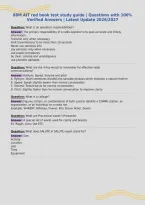 88M AIT red book test study guide &vert; Questions with 100&percnt;&NewLine;Verified Answers &vert; Latest Update 2026&sol;2027&NewLine;