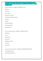 NR 324 FINAL EXAM &vert; ADULT HEALTH EXAM &vert; QUESTIONS AND CORRECT ANSWERS &vert; GRADED A&plus; &vert; VERIFIED ANSWERS &vert; LATEST VERSION 2025&NewLine;