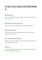 PTI TEST 3 FULLY SOLVED TEST PAPER GRADED&NewLine;A&plus;