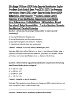 SIDA Badge SFO Exam &vert; SIDA Badge Security Identification Display Area Exam Study Guide & Exam Prep 2026&ndash;2027 &vert; San Francisco International Airport &lpar;SFO&rpar; Airport Security Badge Review &vert; SIDA Badge Rules&comma; Airport Security Procedures&comma; Access Control&comma; Restric