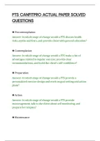 PTS CANFITPRO ACTUAL PAPER SOLVED&NewLine;QUESTIONS