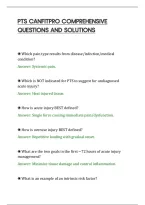 PTS CANFITPRO COMPREHENSIVE&NewLine;QUESTIONS AND SOLUTIONS&NewLine;
